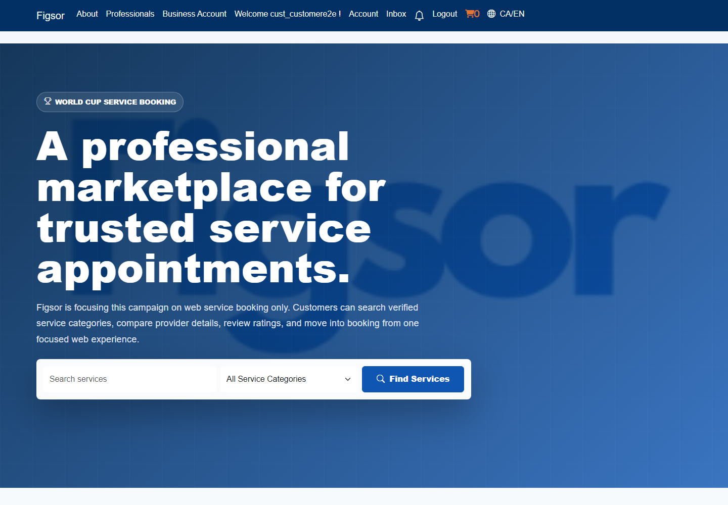 Help center screenshot
