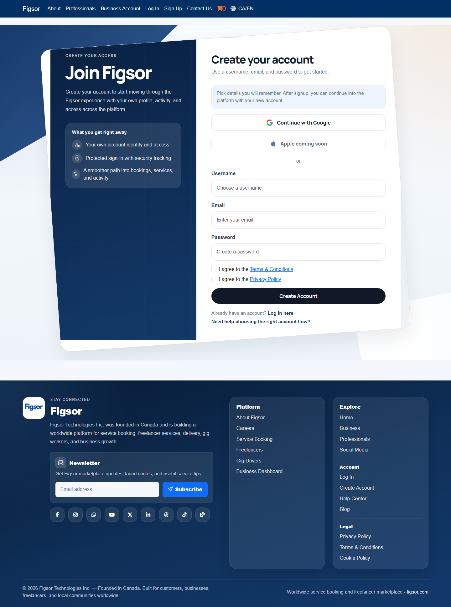 Help center screenshot